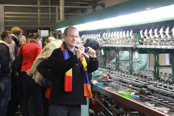 Foreign Visitors of Suzhou No.1 Silk Factory 